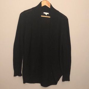 Black cardigan